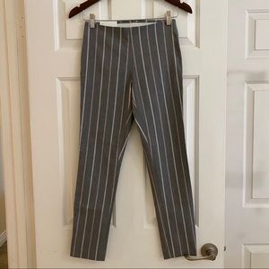 NWT - Calvin Klein Grey Stripe Stretch Dress Pants